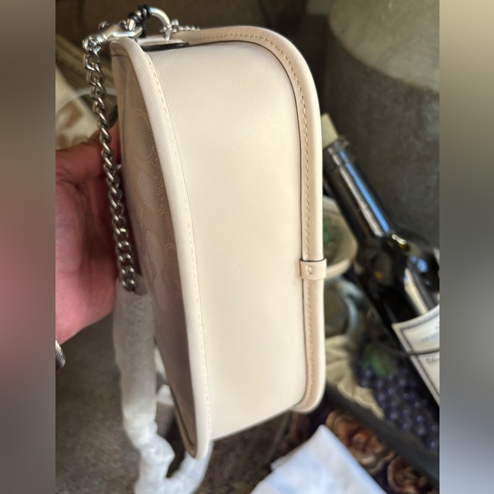 SOLD⛔️Authentic COACH 1941 Signature jacquard/Glovetanned turnlock zip  Crosby - Picture 12 of 16